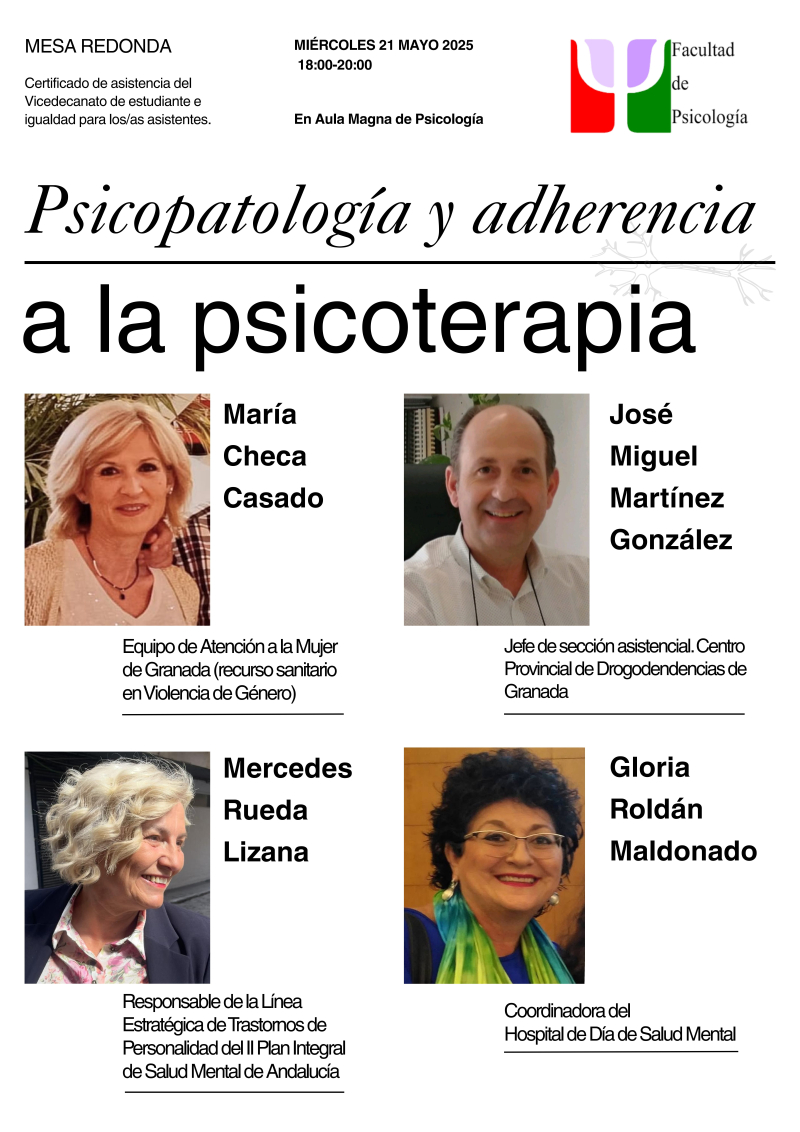 Psicopatología y adherencia a la psicoterapia Psicopatología y adherencia a la psicoterapia